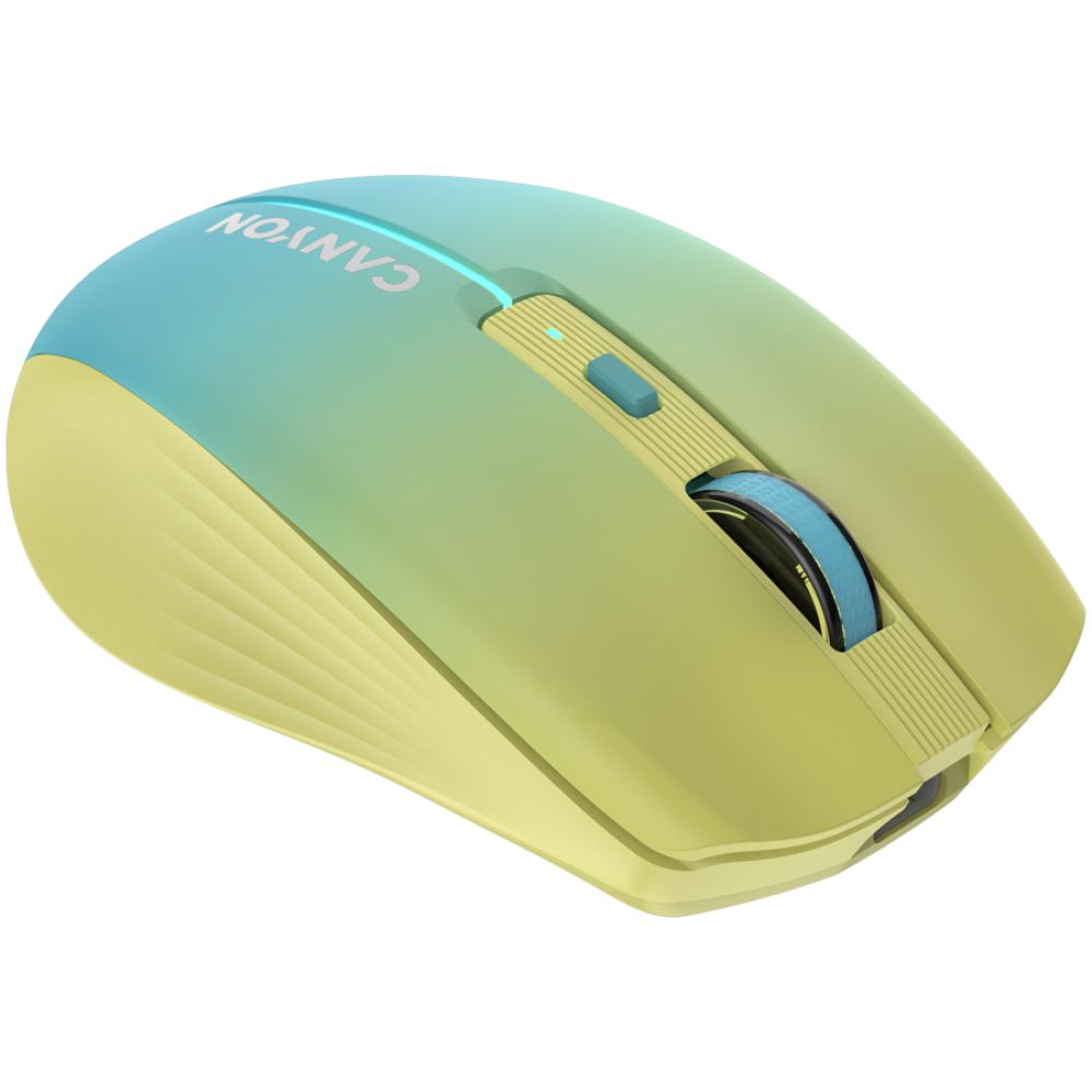 CANYON mouse MW-44  Wireless Charge Yellow Blue_3