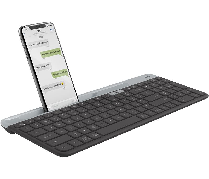 SLIM MULTI-DEVICE WRLS KEYBOARD/K580 GRAPHITE PAN NORDIC_3