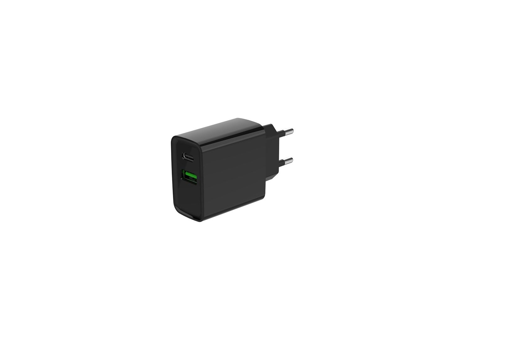 Gembird TA-UC-PDQC20-01-BK 2-port 20W Power Delivery USB type-C fast charger  black_6