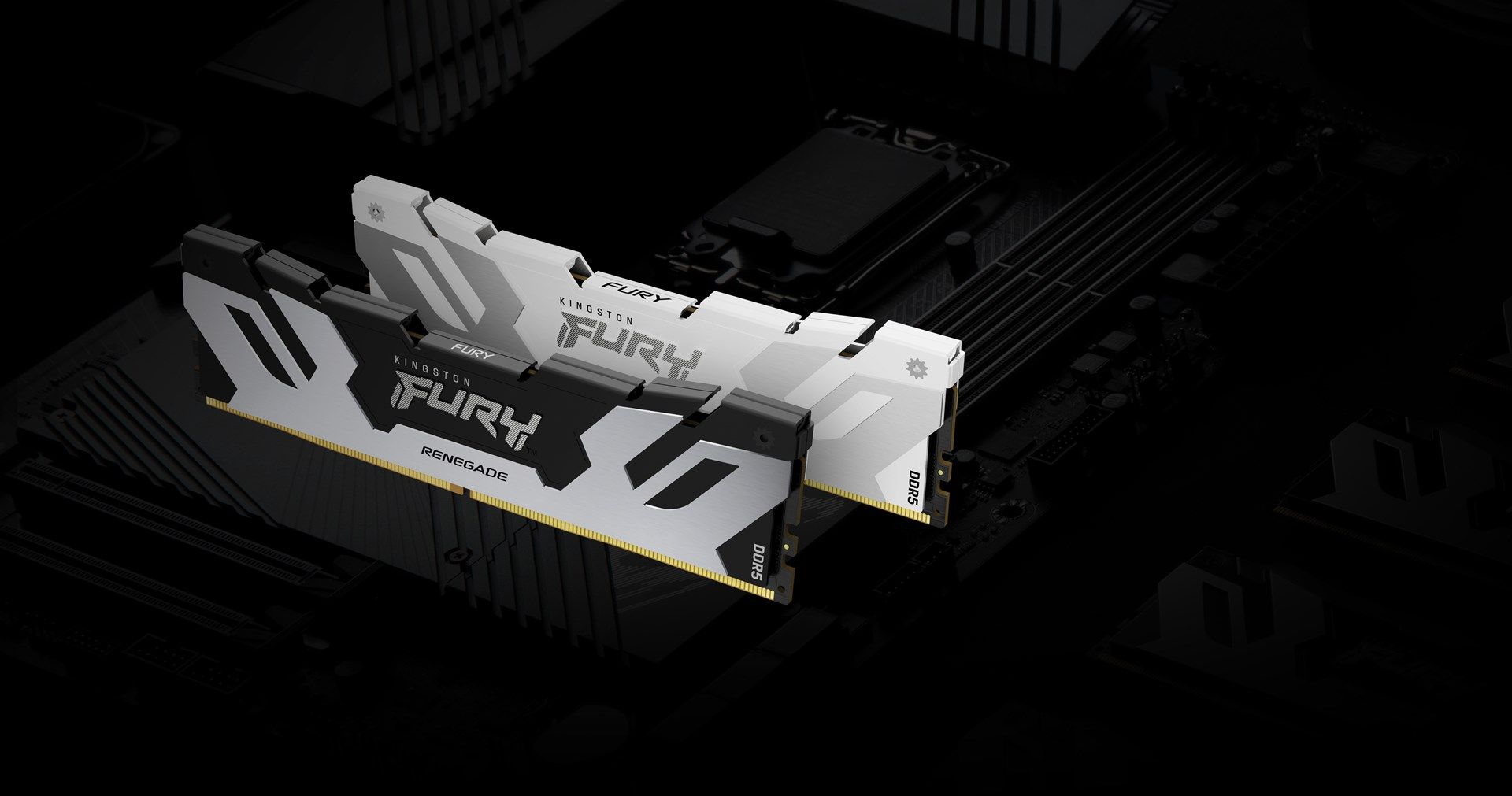 Kingston Technology FURY 96GB 6000MT/s DDR5 CL32 DIMM (Kit of 2) Renegade Silver XMP_10