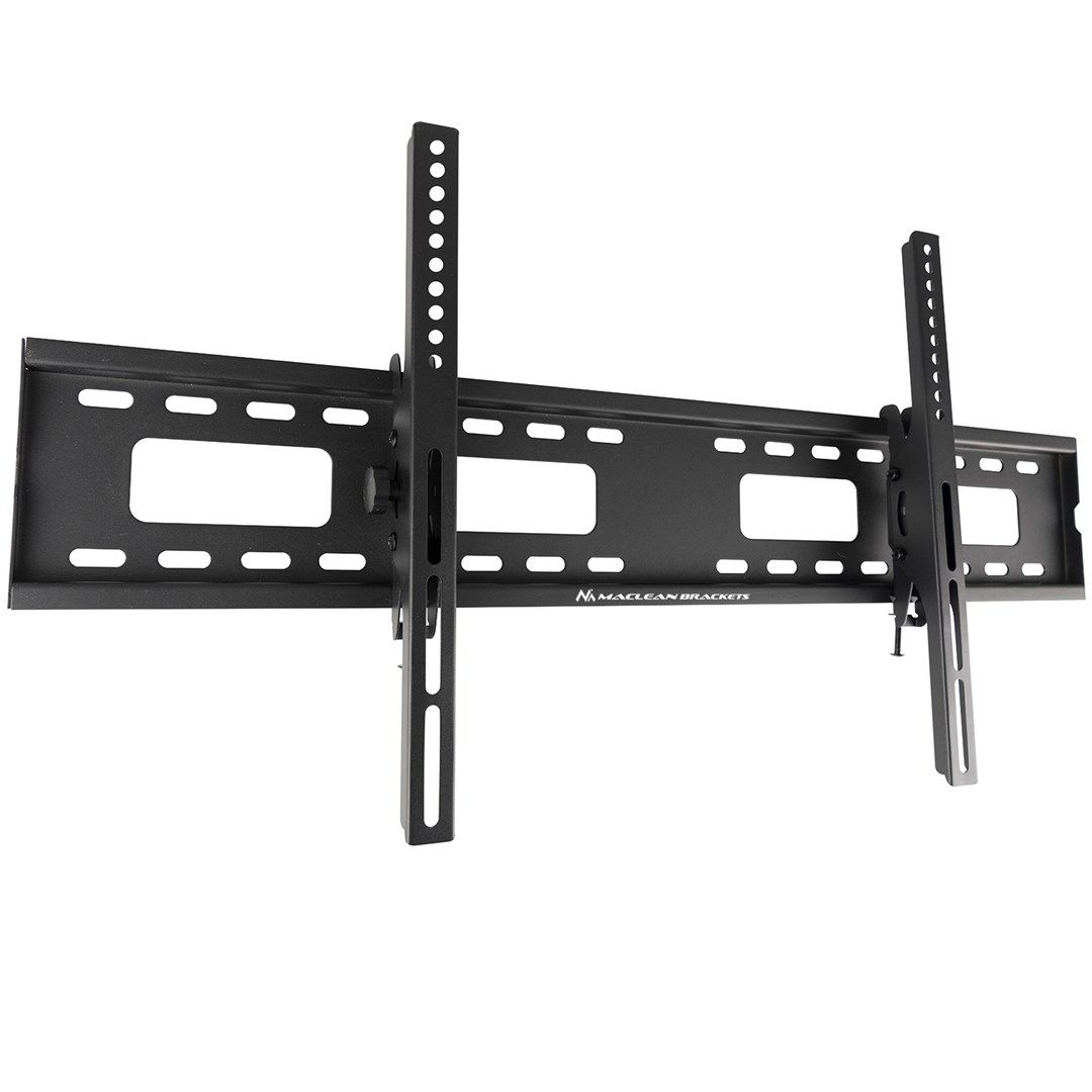 Maclean MC-422 TV Wall Mount Heavy Duty 43 -100  max VESA 800x400 120kg Tilting +/-15° Bracket Holder Hanger with Spirit Level Accessories_14