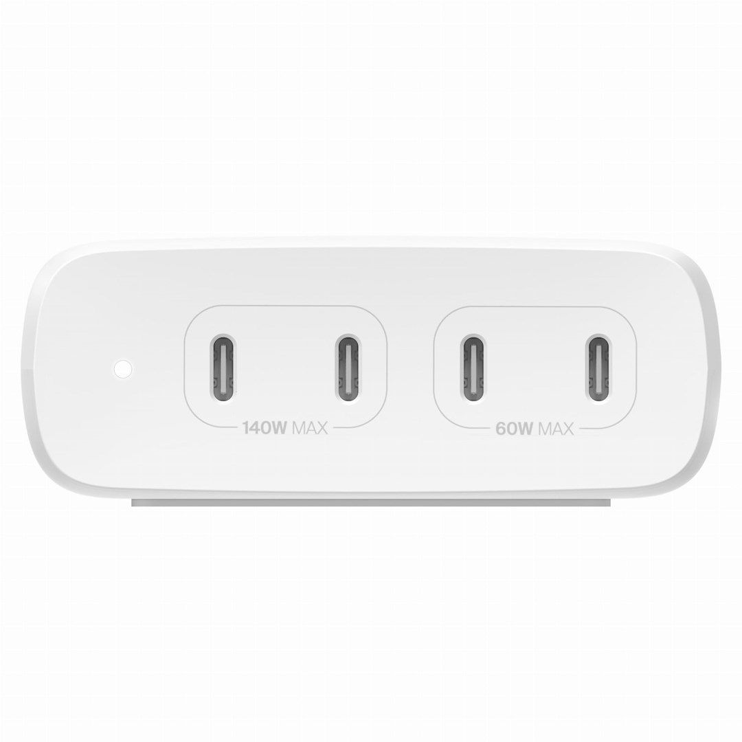 BELKIN WALL CHARGER 4X PORT USB-C GAN 200W  WHITE_3