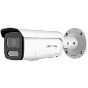 Camera de supraveghere IP Bullet 4MP Hikvision DS-2CD2T47G2H- LISU/SL(2.8MM)(EF), lentila fixa 2.8mm, iluminare min: Color: 0.0005 Lux @ (F1.0, AGC ON), 0 Lux cu lumina alba: 60m, IR 60m, microfon incorporat, difuzor incorporat, interfata audio: 1/1, alarma: 1/1, slot card de memorie_1