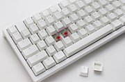 Ducky Zero 6108 Pure White Wireless Gaming Keyboard - MX2A Red_1