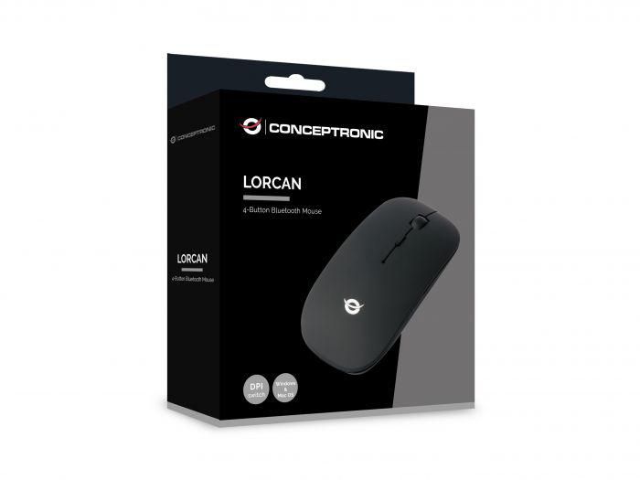 CONCEPTRONIC LORCAN01B 4-Button Bluetooth Mouse, 56 x 20 x 112 mm_2