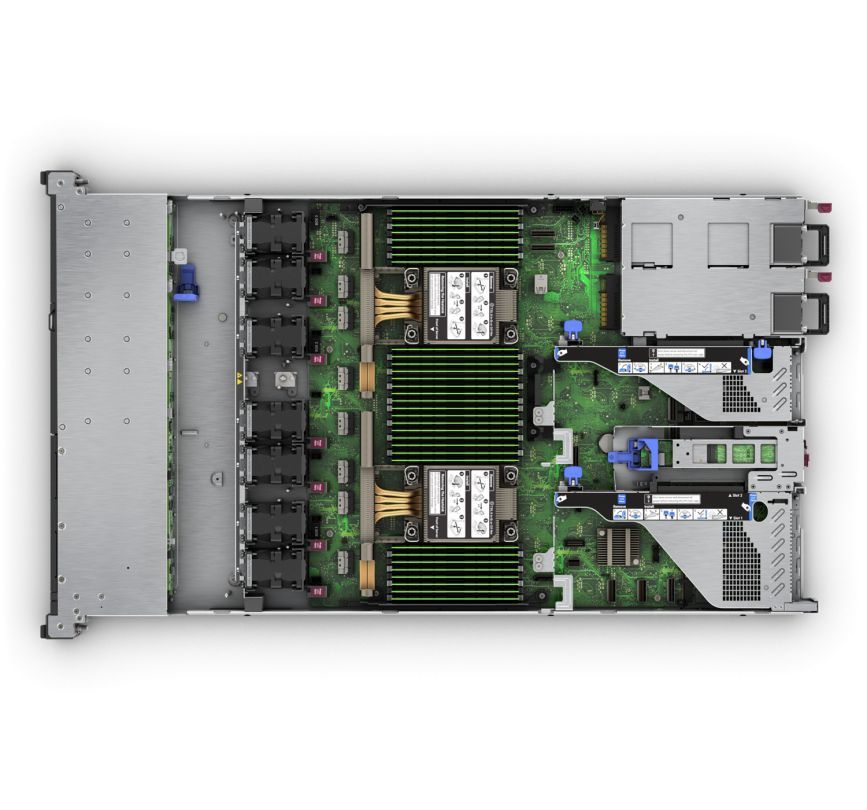 Server HPE ProLiant DL360 Gen11, Intel Xeon Silver 4410Y (12 C / 24 T, 2.0 GHz - 3.9 GHz, 30 MB cache, 150 W), 32 GB DDR5 ECC, 8 x SFF, 800 W
 [3 buc]Memorie server Samsung 32 GB DDR5 ECC RDIMM 4800 MHz 2Rx8
 [2 buc]SSD server Samsung PM893 960 GB 2.5