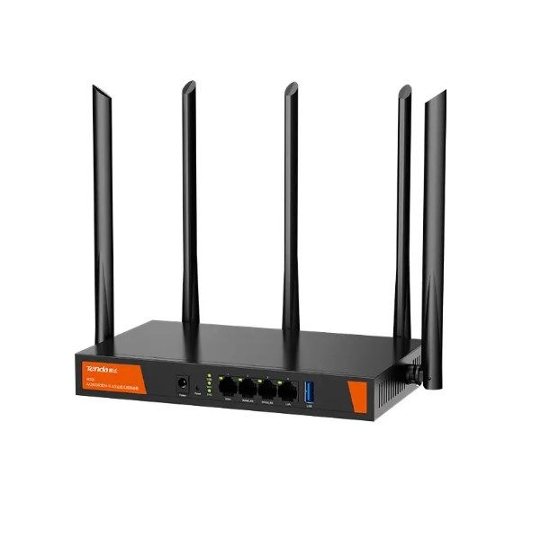 Tenda W30E AX3000 wireless router Gigabit Ethernet Dual-band (2.4 GHz / 5 GHz) Black_3