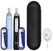 Braun Oral-B iO 3 electric toothbrush set DUO BLACK & BLUE_1