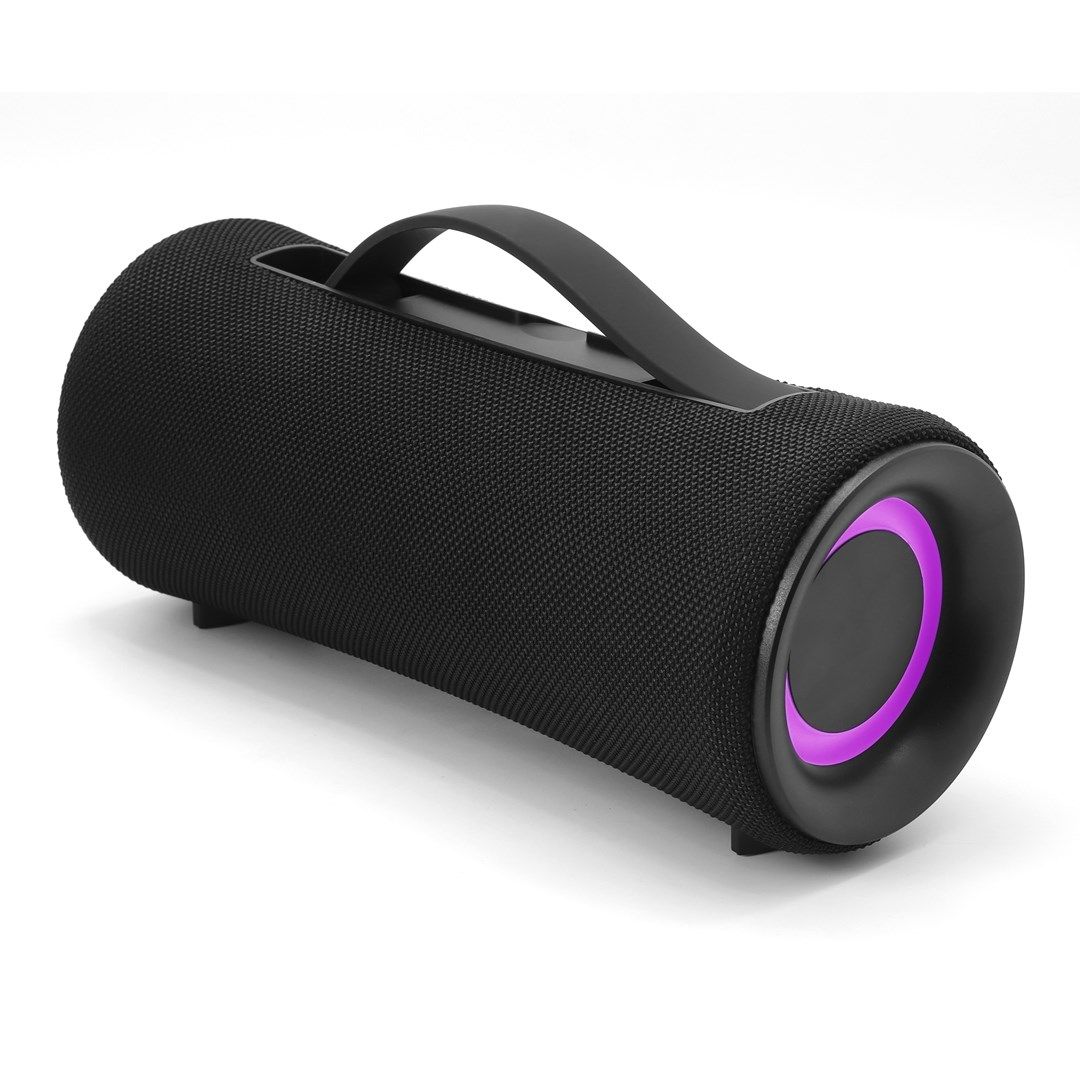 Gembird SPK-BT-LED-04 portable wireless boombox Bluetooth speaker  LED  black_2