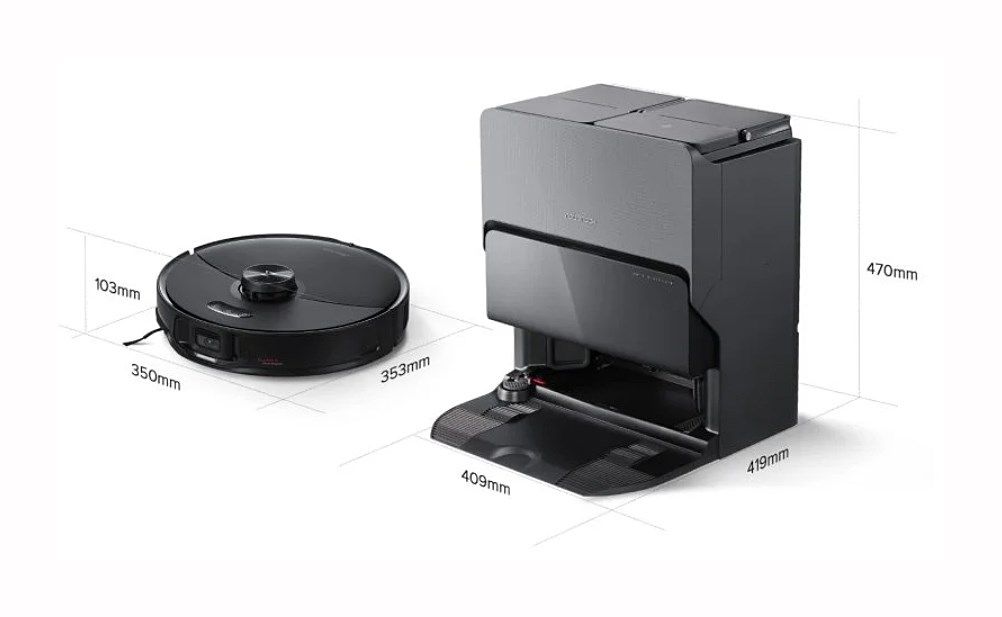 Cleaning robot Roborock S8 MaxV Ultra (Black)_7