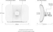 Ubiquiti LBE-5AC-GEN2-5 | CPE | LiteBeam 5AC  5GHz  MIMO  1x RJ45 1000Mbps  23dBi  5-pack_1