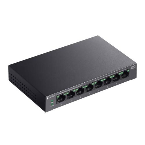 TP-LINK 5-PORT GIGABIT SWITCH LS108GP, interfata  8× 10/100/1000Mbps RJ45 Ports (Ports 1–8 supports 802.3af/at PoE+), AUTO Negotiation, AUTO MDI/MDIX, porturi Standard: 802.3 af/at compliant,  PoE Ports: Ports 1–8, pana la 30 W PoE output per port, PoE Budget: 62 W, dimensiuni 6.2× 3.9×1.0 in_2