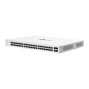 Switch TP-Link cu 52 de porturi, 48× 10/100/1000 Mbps PoE+ RJ45 Ports (Auto Negotiation/Auto MDI/MDIX),4× Gigabit SFP Slots, capacitate switch 104 Gbps, dimensiuni 17.3×13.0×1.7 in (440×330×44 mm)_2