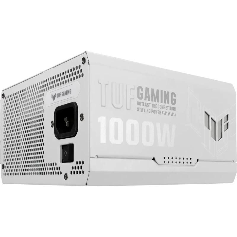 Sursa ASUS TUF GAMING 1000W ALB, ATX12V, Active PFC, 80 Plus GOLD, Protectii OPP/OVP/UVP/SCP/OCP/OTP, ROHS_7