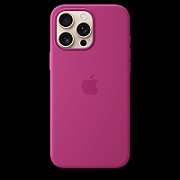 IPHONE 16 PRO MAX SILICONE CASE/WITH MAGSAFE - FUCHSIA_1