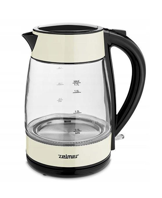 Zelmer ZCK8011I electric kettle 1.7 L 2200 W Black  Yellow_6