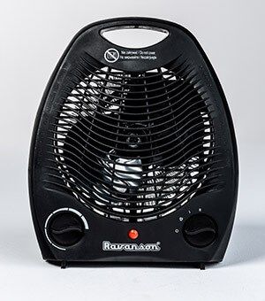 Thermo Ventilator Ravanson FH-105B Indoor Black 2000 W_2