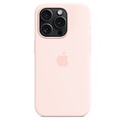 IPHONE 15 PRO SILICONE CASE/WITH MAGSAFE - LIGHT PINK_4