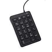 USB NUMERIC KEYPAD 22 KEYS 6FT/CABLE CALC/TAB/BACK SPACE KEYS_1