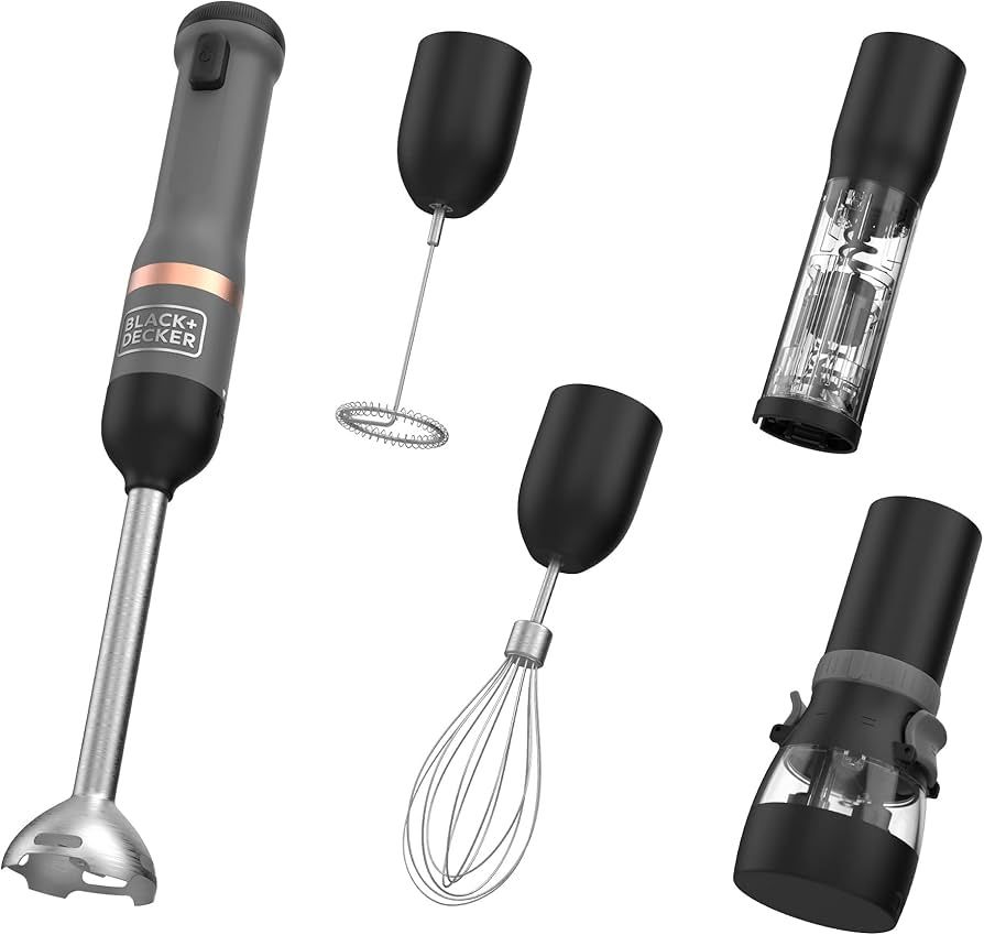 Black & Decker Black + Decker Stabmixer 6er Kit schwarz Hand mixer_2