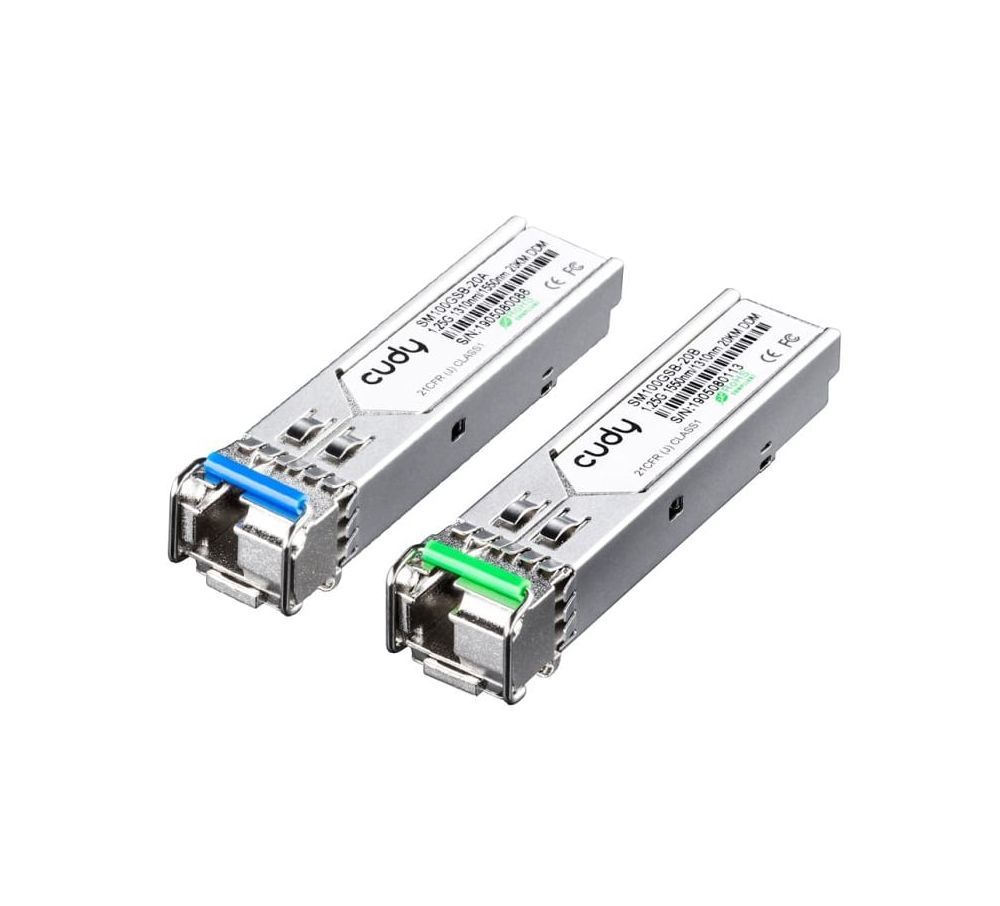 Cudy Bi-di 10Gb/s SM 1270/1330 20km LC SM10GSB-20AB SFP+ Module_2