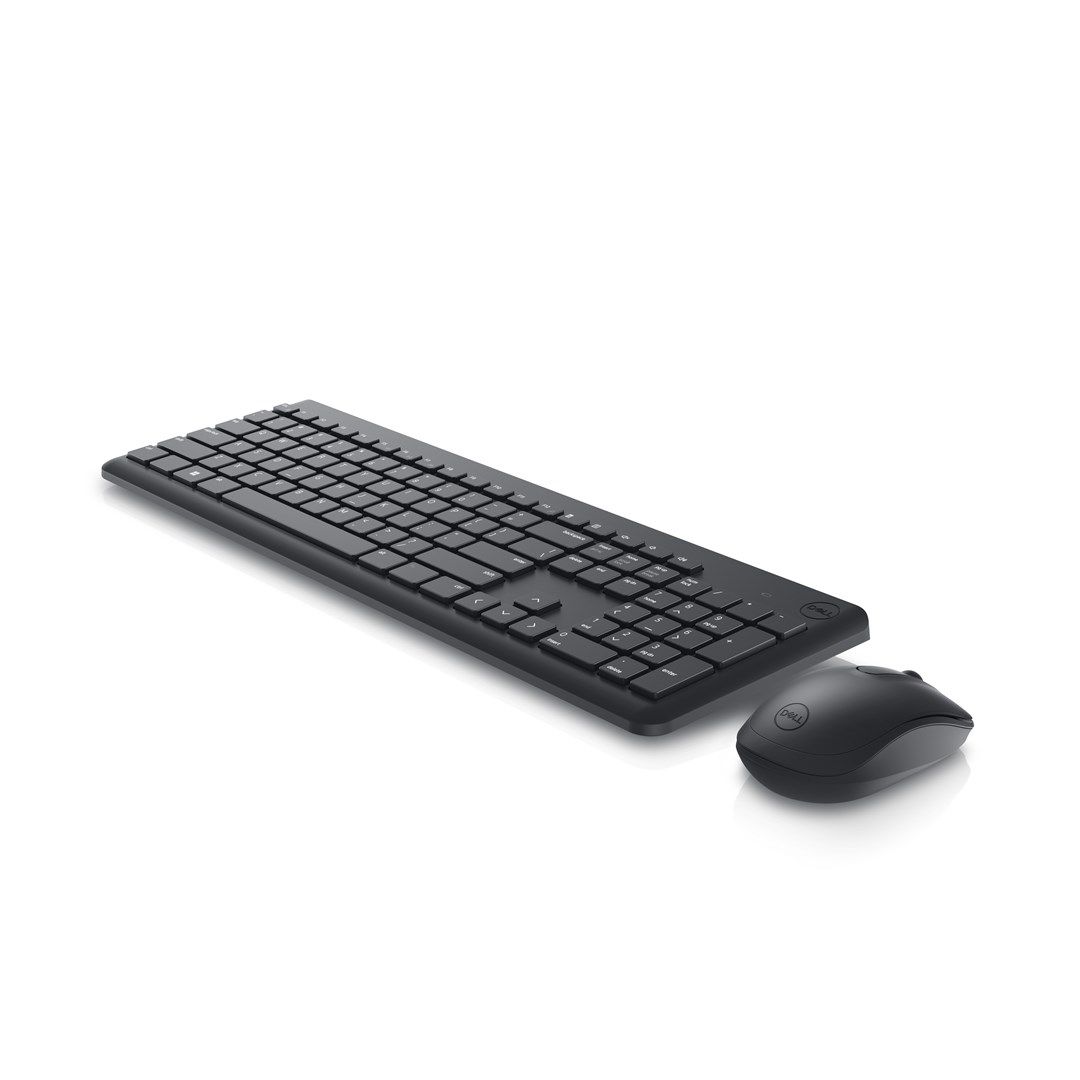 DELL KM3322W keyboard Mouse included Office RF Wireless Ukrainian Black_2