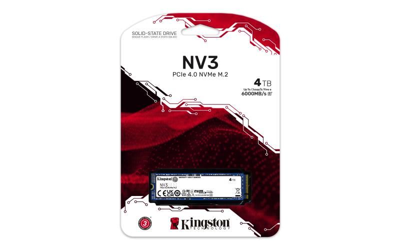 SSD Kingston, SNV3S, M2-2280, 4TB, PCI E_6