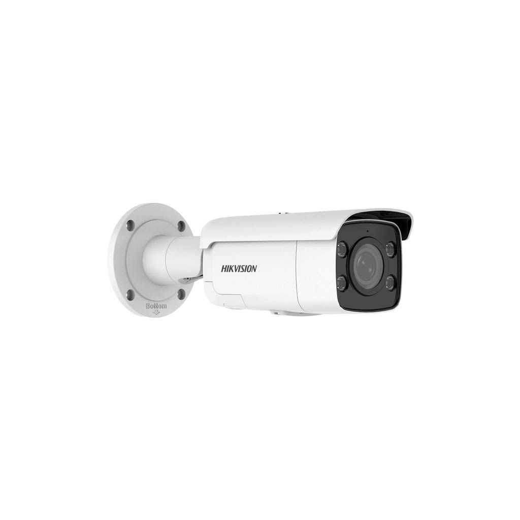 Camera de supraveghere IP Bullet 8MP ColorVu Strobe Light and Audible Warning Hikvision DS-2CD2T87G2-LSU/SL(2.8MM)(C), lentila fixa: 2.8mm, iluminare min.: 0.0005 Lux @ (F1.0, AGC ON), 0 Lux cu lumina alba: 60m, microfon inclus, difuzor incorporat, interfata audio: 1/1, alarma: 1/1, slot card de_2