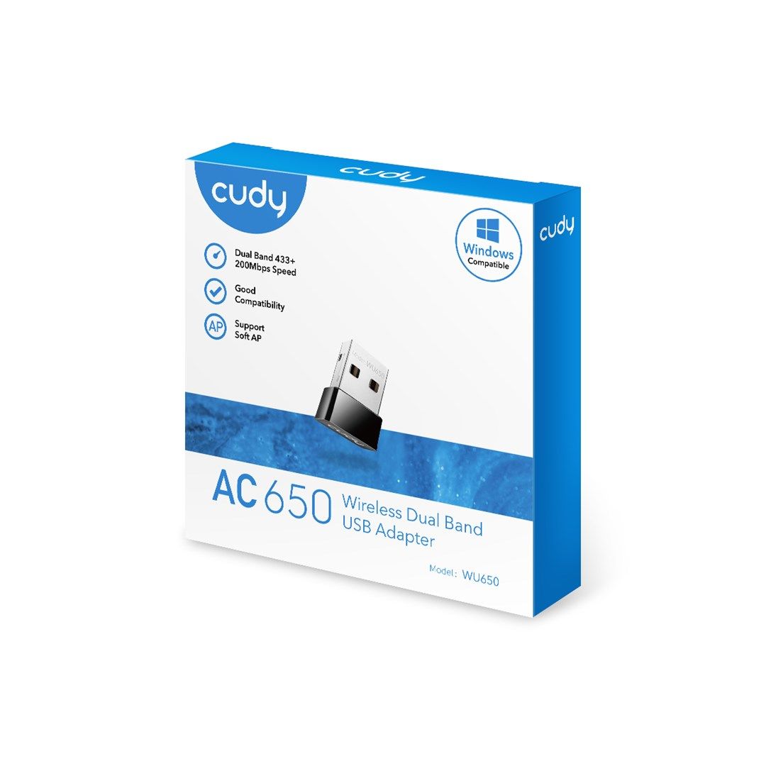 Cudy WU650 network card WLAN 433 Mbit/s_5