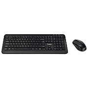 WIRELESS KEYBOARD AND MOUSE/FULL SIZE 2.4 GHZ UK PLASTIC_1