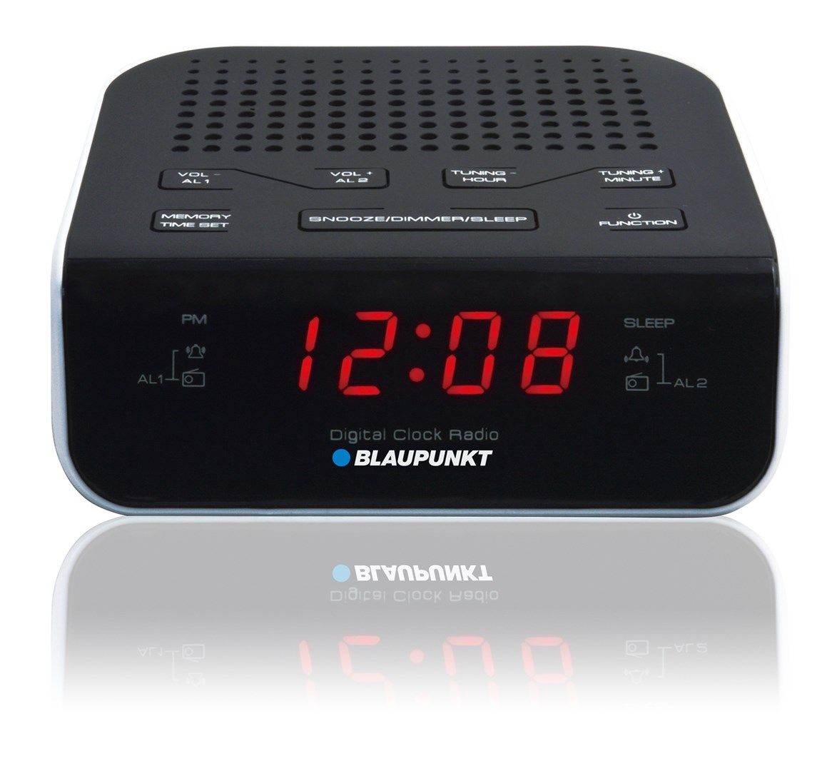 Blaupunkt CR5WH radio Clock Black White_2