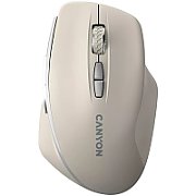 CANYON mouse MW-21 BlueLED 7buttons Wireless Cosmic Latte_1