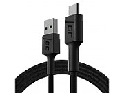 Green Cell KABGC22 USB cable USB 2.0 1.2 m USB A USB C Black_2