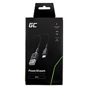 Green Cell KABGC25 USB cable 0.3 m USB A USB C Black_4