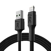 Green Cell KABGC21 lightning cable 1.2 m Black_1