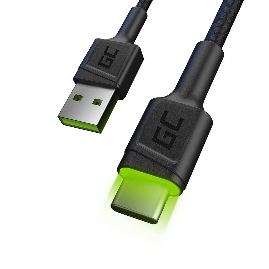 Green Cell KABGC13 USB cable USB 2.0 2 m USB A USB C Black_3