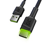 Green Cell KABGC13 USB cable USB 2.0 2 m USB A USB C Black_3