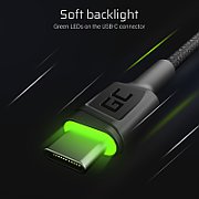 Green Cell KABGC13 USB cable USB 2.0 2 m USB A USB C Black_4