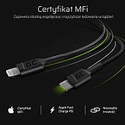 Green Cell KABGC07 lightning cable 1 m Black_5