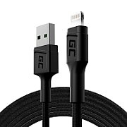 Green Cell KABGC12 lightning cable 2 m Black_1