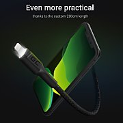 Green Cell KABGC12 lightning cable 2 m Black_5