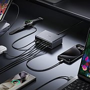 Ładowarka wieloportowa Anker Prime GaN 2x USB-A 4x USB-C PD 200W Czarna_2