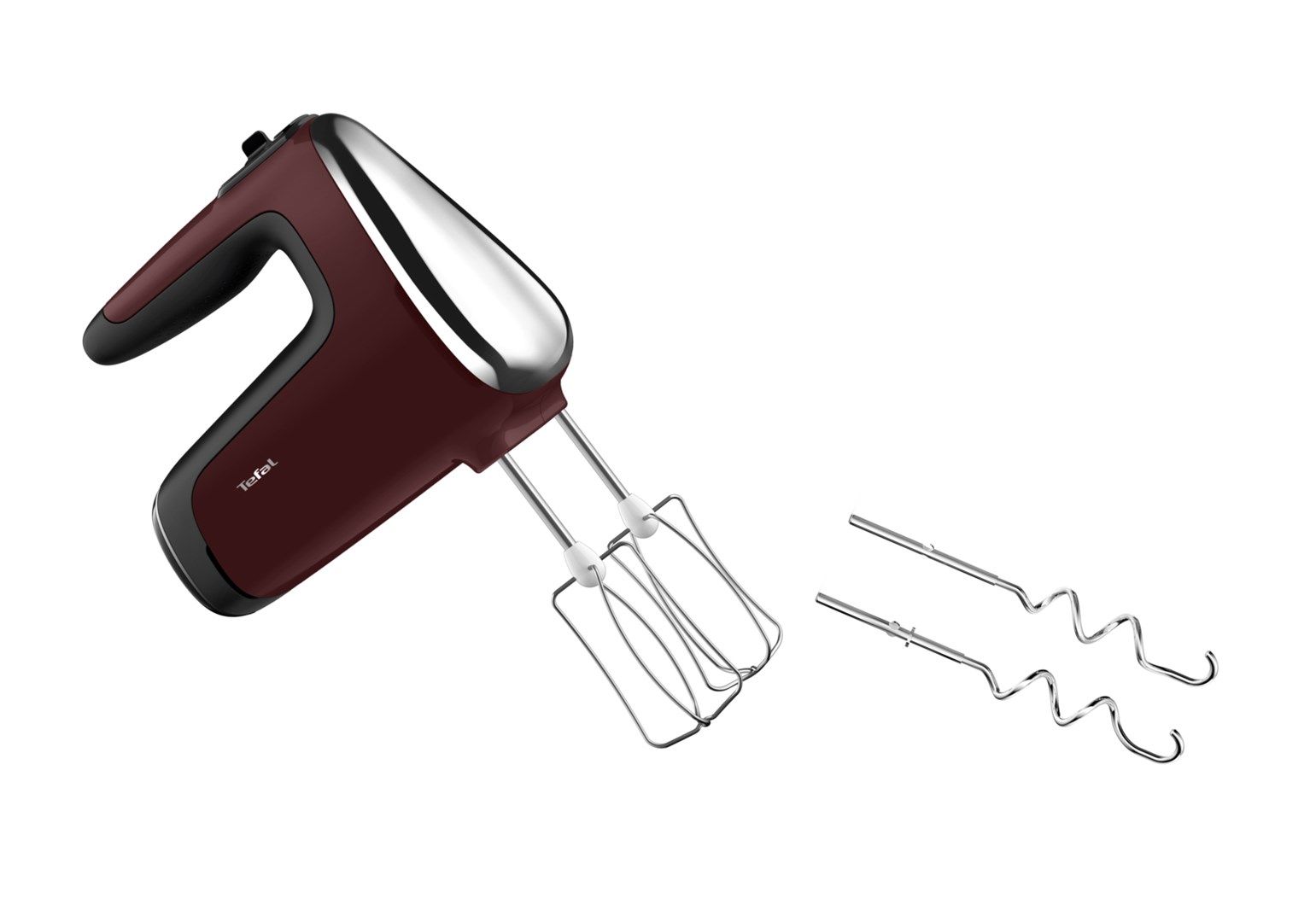 Tefal Powermix Silence HT6525 Hand mixer 500 W Red_4