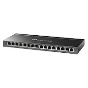 Omada 16-Port Gigabit Easy Smart Switch PORT: 16× Gigabit RJ45 Ports SPEC: Desktop Steel Case FEATURE: MTU/Port/Tag-based VLAN, QoS, IGMP Snooping, Web/Utility Management, Plug and Play_1