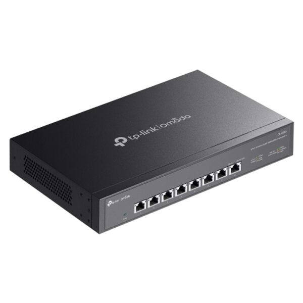 Switch TP Link Omada 8-Port 10G , standarde IEEE 802.3, 802.3u, 802.3ab, 802.3x, 802.1p, 802.3an, 802.3bz, interfata 8× 100Mbps/1Gbps/2.5Gbps/5Gbps/10Gbps Ports,Auto-Negotiation, Auto- MDI/MDIX, capacitate 160 Gbps_2