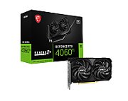 GeForce RTX 4060 Ti 8G VENTUS 2X BLACK E1 OC, GDDR6, 128-bit, Negru_1