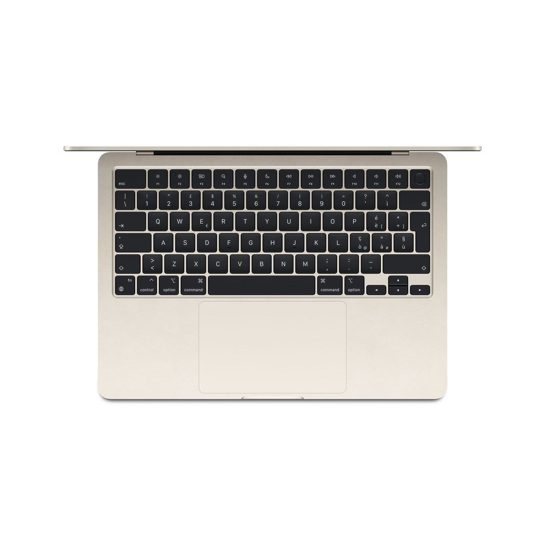 Apple MacBook Air 13-inch : M3 chip with 8-core CPU and 10-core GPU  16GB  512GB SSD - Starlight_3