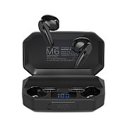 Kruger&Matz M6 wireless in-ear headphones with power bank - black_1