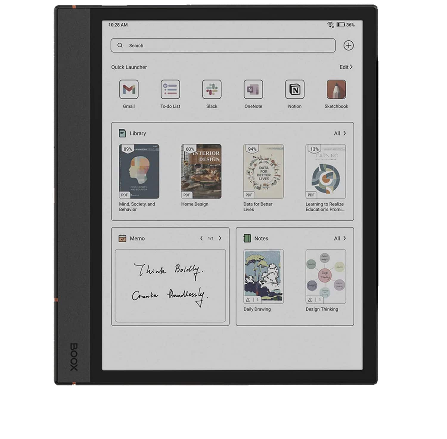 Ebook Onyx Boox Note Air 4 C 10 3  E-Ink Kaleido 3 64GB Wi-Fi Gray_2