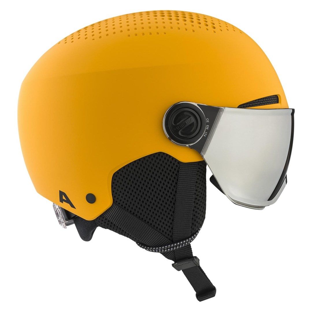 Alpina Zupo Visor Q-Lite Burned-Yellow winter helmet. Matt 51-55_4